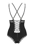Teddy, lacing, lace details, crossing straps